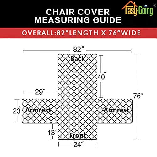 Easy-Going Waterproof Non-Slip Couch Cover Small Chair Sand | 100% Waterproof, Anti-Slip, Machine Washable thumbnail 8