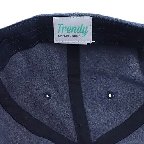 Trendy Apparel Shop Oversize XXL Pigment Dyed Washed Cotton Baseball Cap Navy | Fits Up to 65CM Head Size thumbnail 4