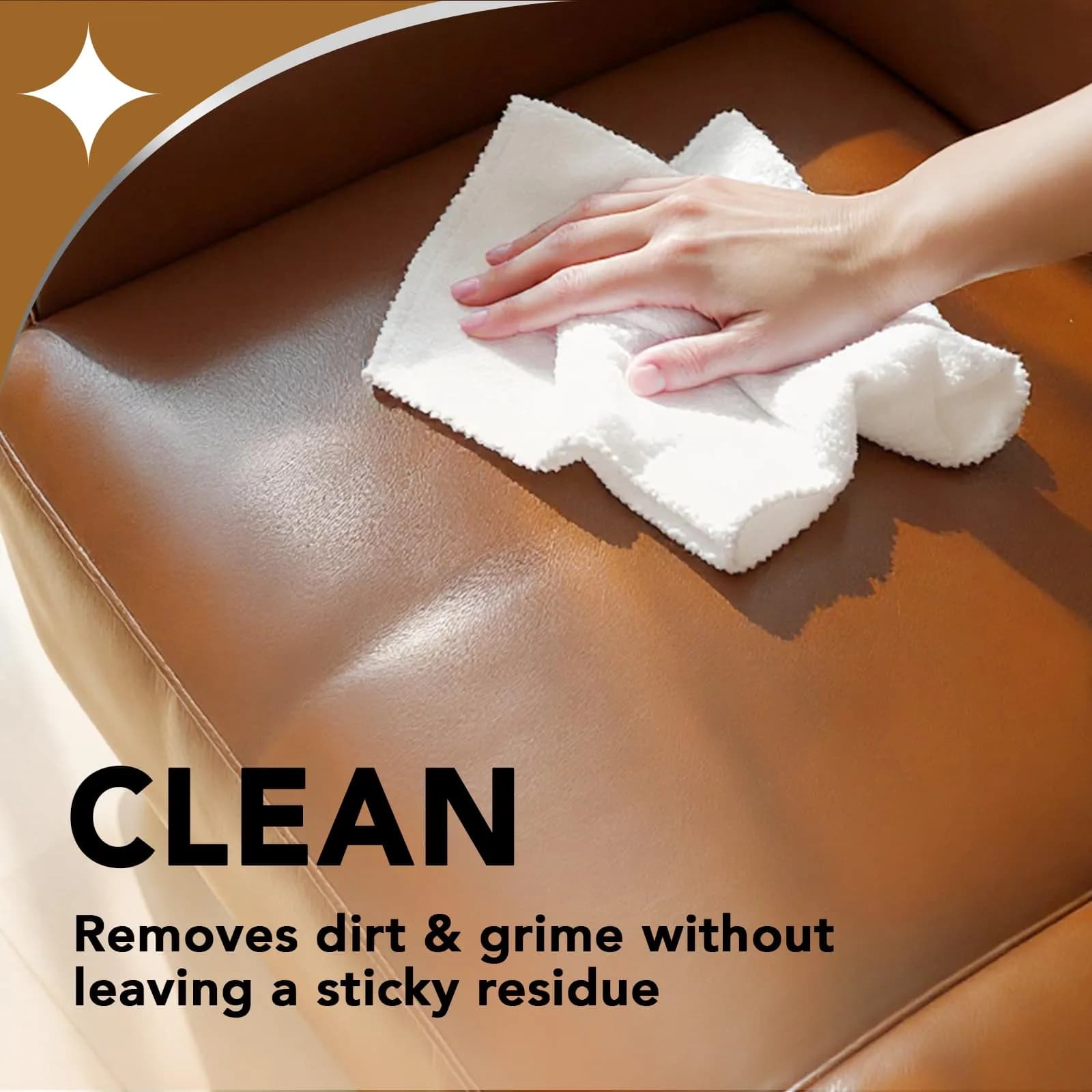 Weiman Leather Cleaner, Conditioner & Protector 6 Pack (22 Fl Oz Each) | Restores & Protects Finished Leather - view 2