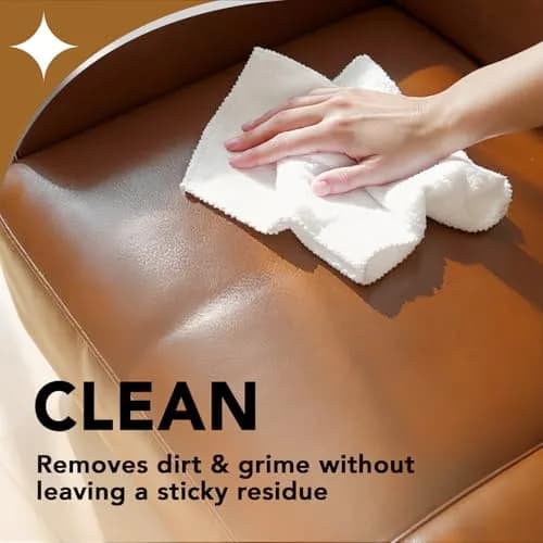 Weiman Leather Cleaner, Conditioner & Protector 6 Pack (22 Fl Oz Each) | Restores & Protects Finished Leather thumbnail 2