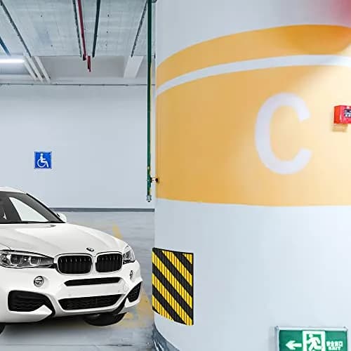 GUEQUITLEX Garage Wall Protector Foam Wall Bumper Column Guard for Parking Lot 2 Pack | 40cm x 25cm x 2cm thumbnail 8