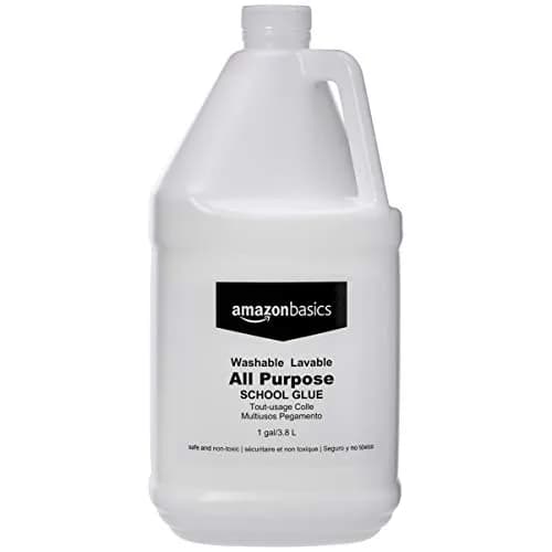 Amazon Basics All Purpose Washable School Classroom Liquid Glue, 2 Gallons (7.57 L) | ASTM D4236 Certified thumbnail 2