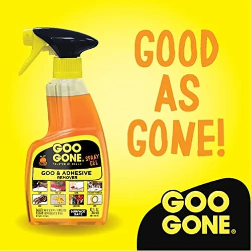 Goo Gone Spray Adhesive Remover Gel 6 Pack 12 Fl Oz (72 Fl Oz Total) | Citrus Cleaning Power for Glue, Stickers, Tape, Gum, Wax thumbnail 4