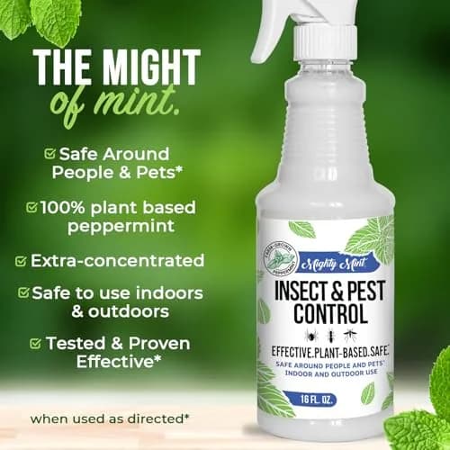 Mighty Mint Peppermint Oil Insect Repellent Spray 473ml (16 Fl Oz) | Natural Indoor & Outdoor Bug Control thumbnail 7