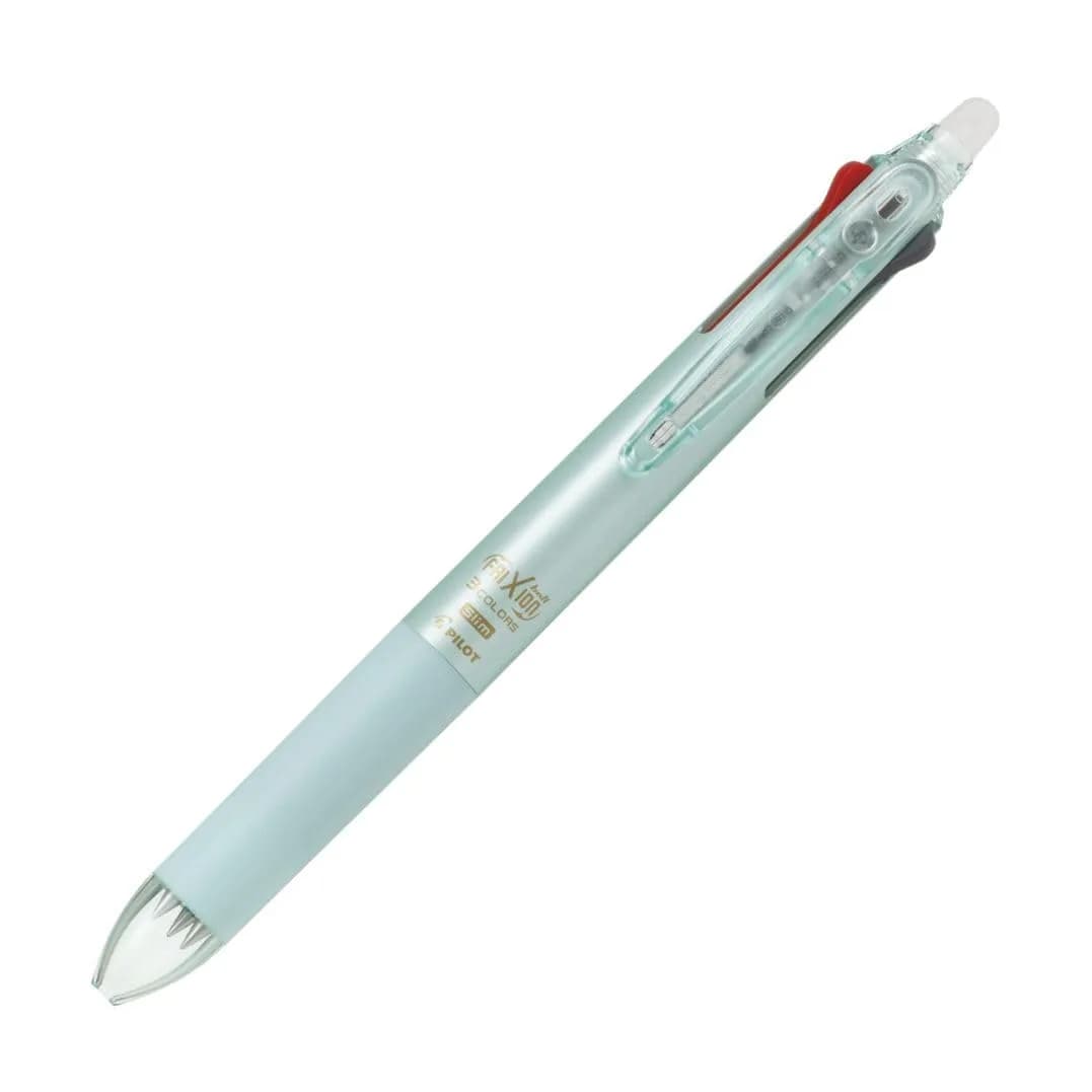 Pilot Erasable Ballpoint Pen, Pearl Green, 0.38mm | Ultra-fine, erasable ink, portable design