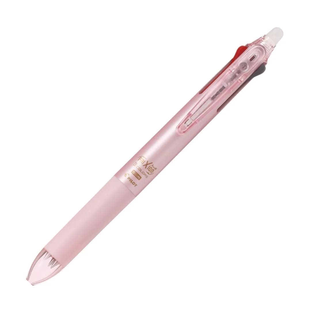 Pilot Erasable Ballpoint Pen, Pearl Pink, 0.38mm | Ultra-Fine, Reusable, Portable (70-120 chars) — Pearl Pink