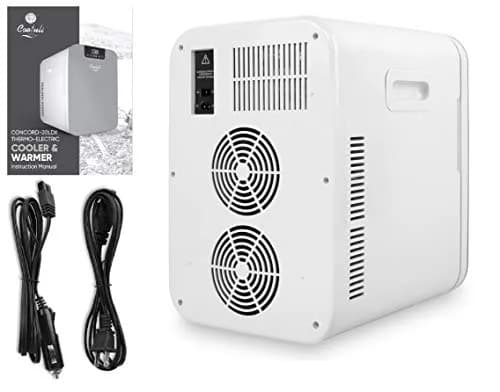 Cooluli 20L Mini Fridge for Bedroom, Car & Dorm - Digital Temp Control, EcoMax Technology, Blue thumbnail 7