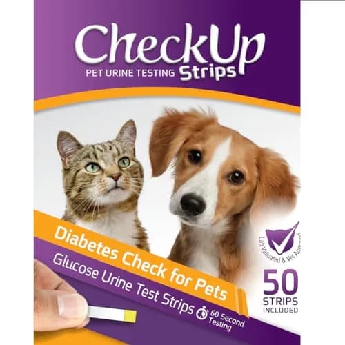 KIT4CAT CheckUp Glucose Urine Testing Strips for Cats and Dogs, 50 Count | Detects Glucose Levels in 60 Seconds thumbnail 7