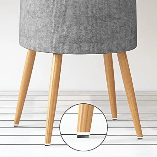 ALIMITOPIA Screw-on Furniture Felt Pads 28mm (1.1") White | Protects Floors & Furniture from Scratches thumbnail 6