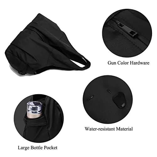 VOLGANIK ROCK Waterproof Large Capacity Women’s Handbag 16.2" Nylon Travel Tote thumbnail 8