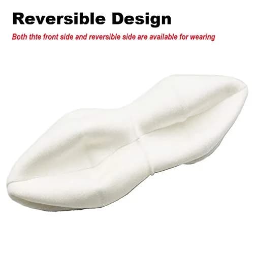 Wheebo Reversible White Beret Hat for Women & Girls | Classic French Style (54-60cm) thumbnail 5