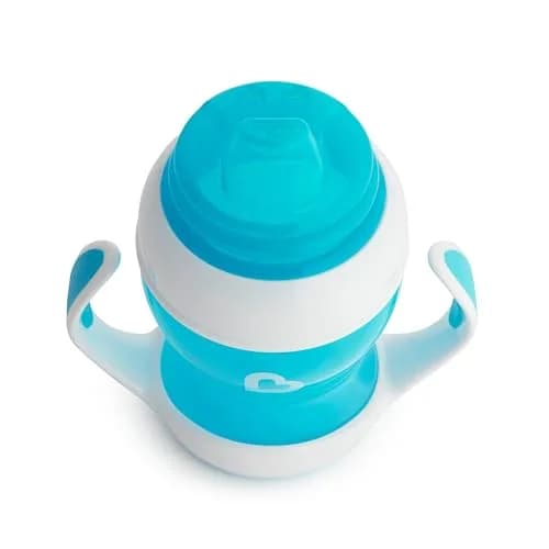 Munchkin Gentle Transition Baby Sippy Cup, Spill Proof, 4 Ounce, 2 Pack | Soft Silicone Spout & Handles for 4+ Months thumbnail 5