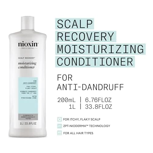 NIOXIN Scalp Recovery Moisturizing Conditioner 33.8 Fl Oz | For Itchy, Flaky Scalp & Dandruff Relief thumbnail 3