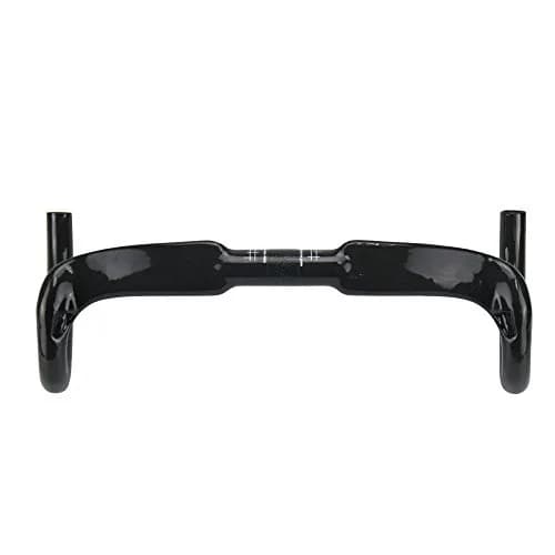 Alfa Pasca Carbon Fiber Road Bike Handlebars 31.8 x 420mm | UD Matte Aero Drop Bars — 31.8*440mm / No Logo 3K Glossy