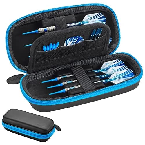 Casemaster Sentry Slim 6 Dart Case Blue Zipper | Heavy-Duty EVA Shell for 6 Darts thumbnail 5