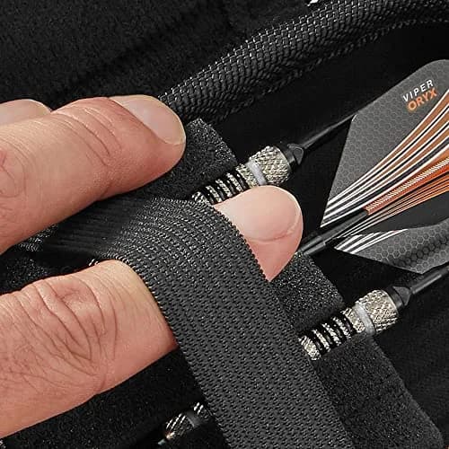 Casemaster Sentry Slim 6 Dart Case Blue Zipper | Heavy-Duty EVA Shell for 6 Darts thumbnail 3