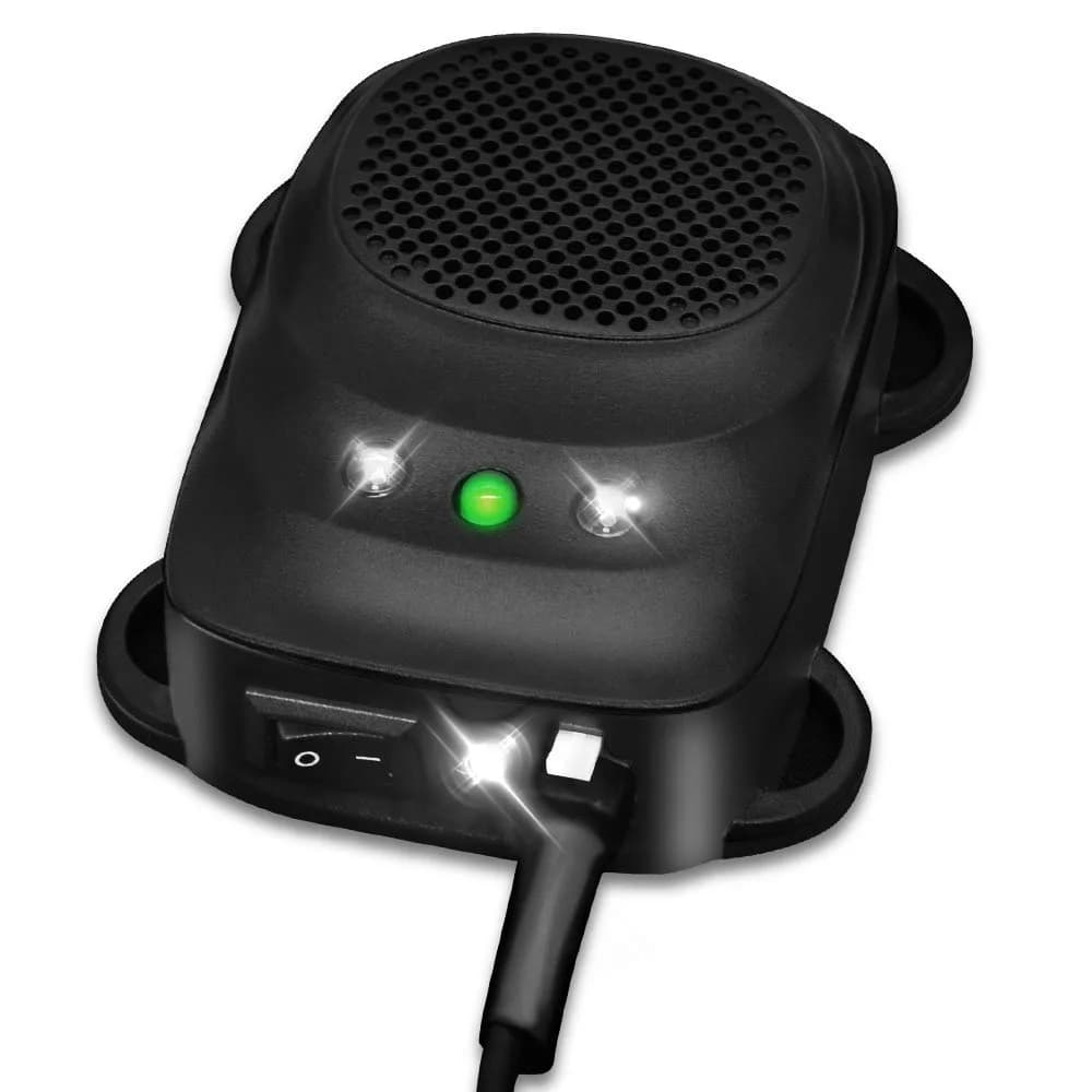 Loraffe Ultrasonic Under Hood Rodent Repellent for Cars, Trucks & RVs | 12V/24V Battery Powered, EPA Est. No. 93730-CHN-1 - main product image