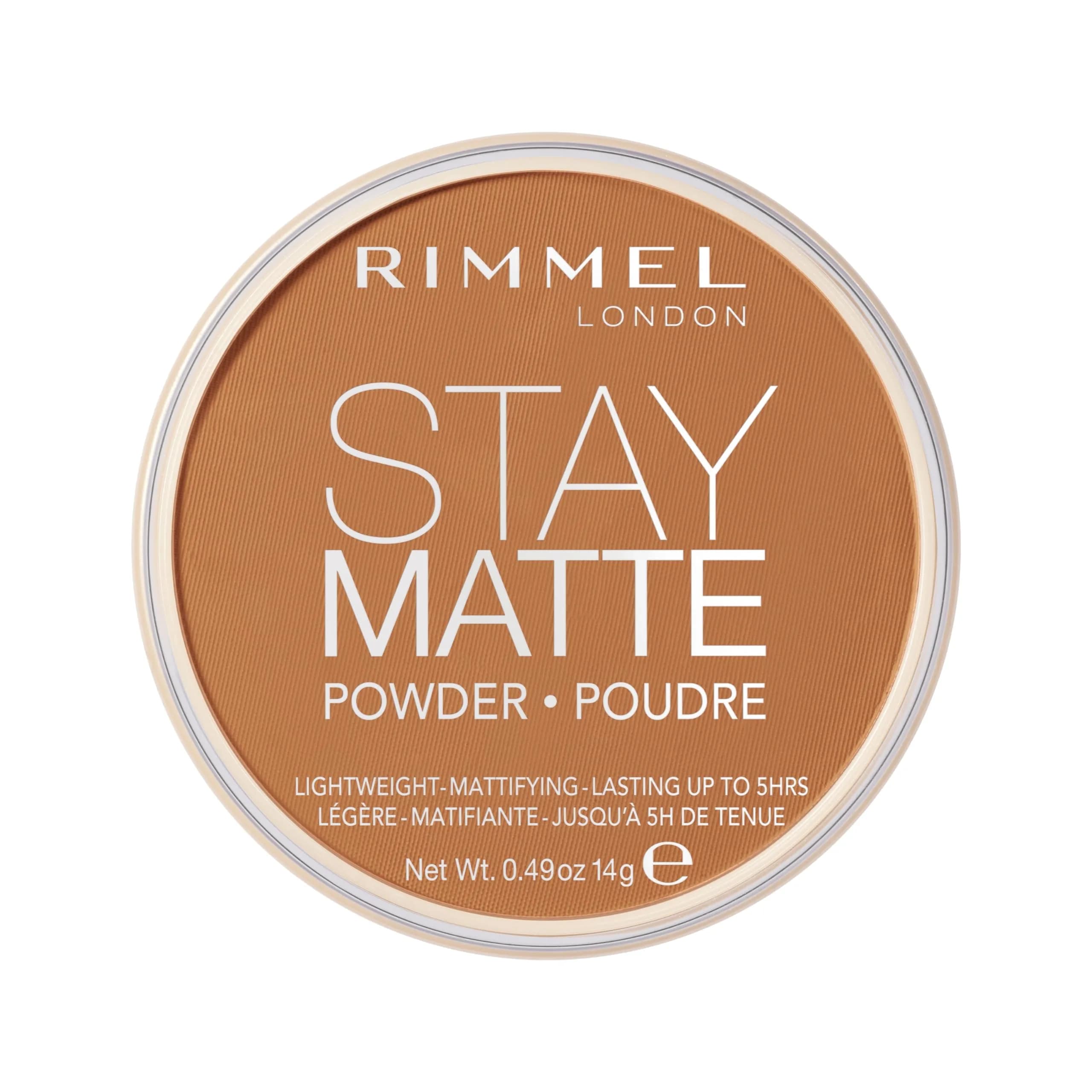 Rimmel Stay Matte - 031 Pecan - Pressed Powder | Lightweight, High Coverage, Shine Control (70-120 chars) — Pecan