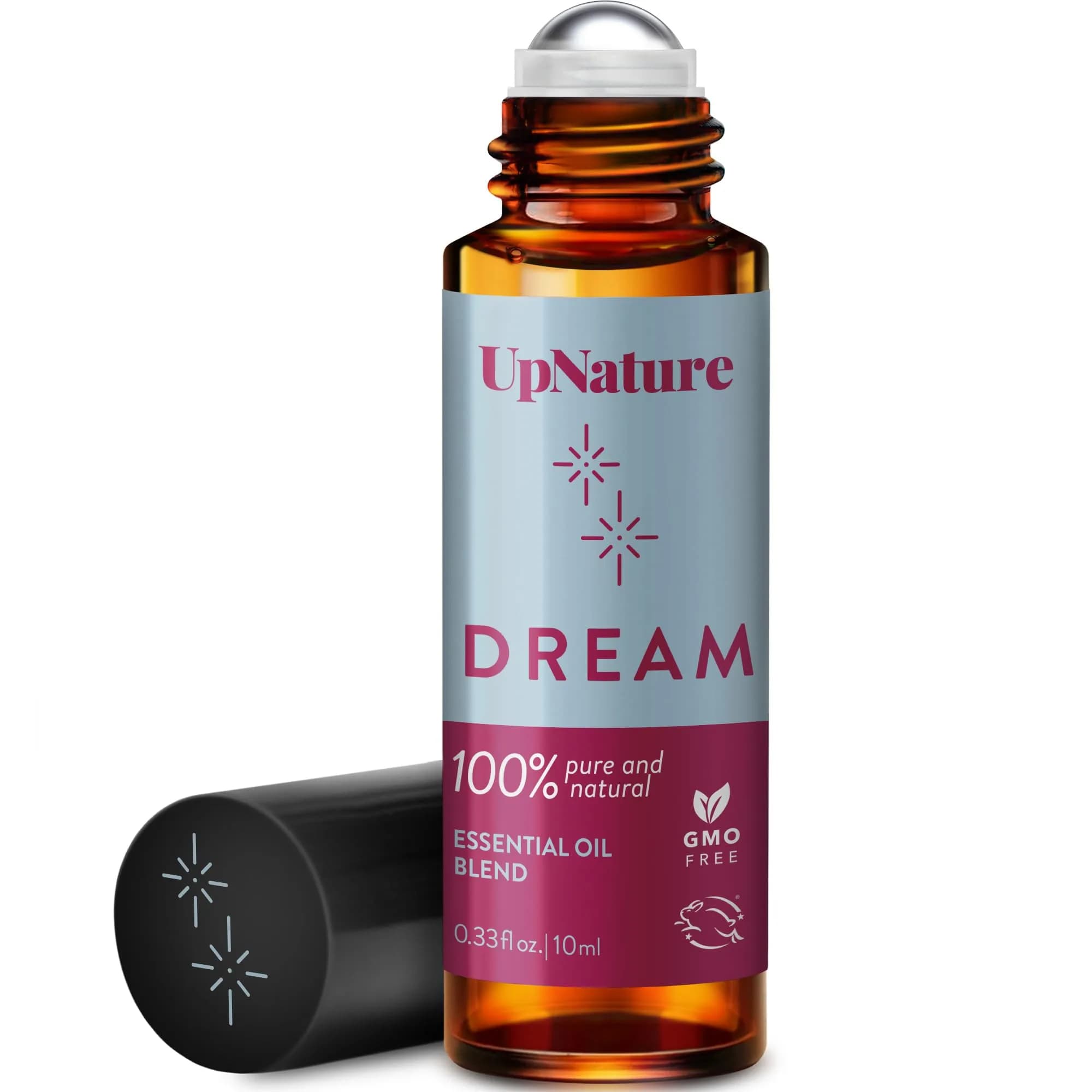 UpNature Dream Sleep Essential Oil Roll On | Natural Sleeping Blend with Lavender & Chamomile - main product image