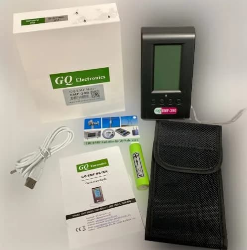 GQ EMF-390 Multi-Field EMF Meter | Detect ELF, RF, 5G Signals, Data Logger, Spectrum Analyzer (10cm) thumbnail 9