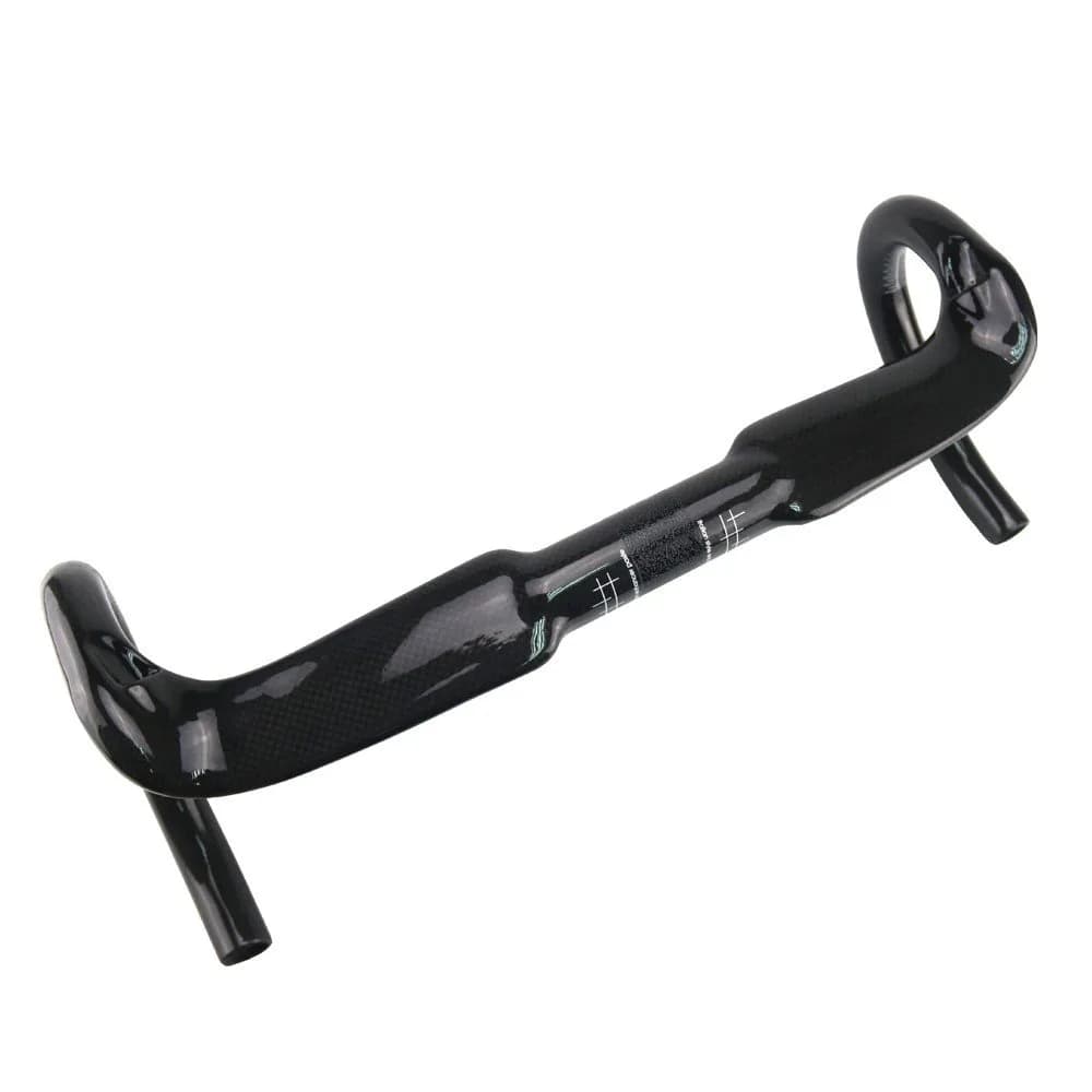 Alfa Pasca Carbon Road Bike Handlebars 31.8mm x 420mm | Lightweight T800 Carbon Fiber with Internal Routing - view 9