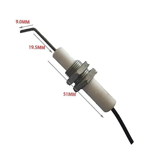 METER STAR Push Button Piezo Igniter with 11.8" Ceramic Electrode Wire Set of 2 | Universal Gas Grill & Range Spark Generator thumbnail 5