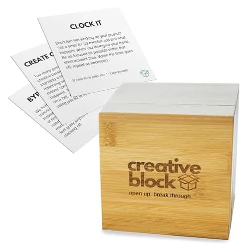 Creative Block Cards for Writers, Artists, Creators | 100+ Inspiration Prompts to Overcome Mental Blocks thumbnail 10