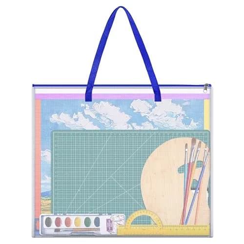 ZKOO Art Portfolio Bag 26 x 20 inch (66 x 51 cm) | Teacher Organization for Artwork & Posters thumbnail 1