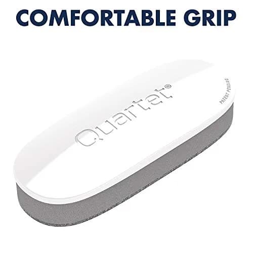 Quartet Max Clean Dry Erase Board Eraser 12.7cm x 5cm (5" x 2") | Dual Foam & Felt for Streak-Free Cleaning thumbnail 5