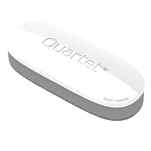 Quartet Max Clean Dry Erase Board Eraser 12.7cm x 5cm (5" x 2") | Dual Foam & Felt for Streak-Free Cleaning thumbnail 1