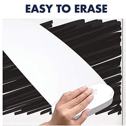 Quartet Max Clean Dry Erase Board Eraser 12.7cm x 5cm (5" x 2") | Dual Foam & Felt for Streak-Free Cleaning thumbnail 3