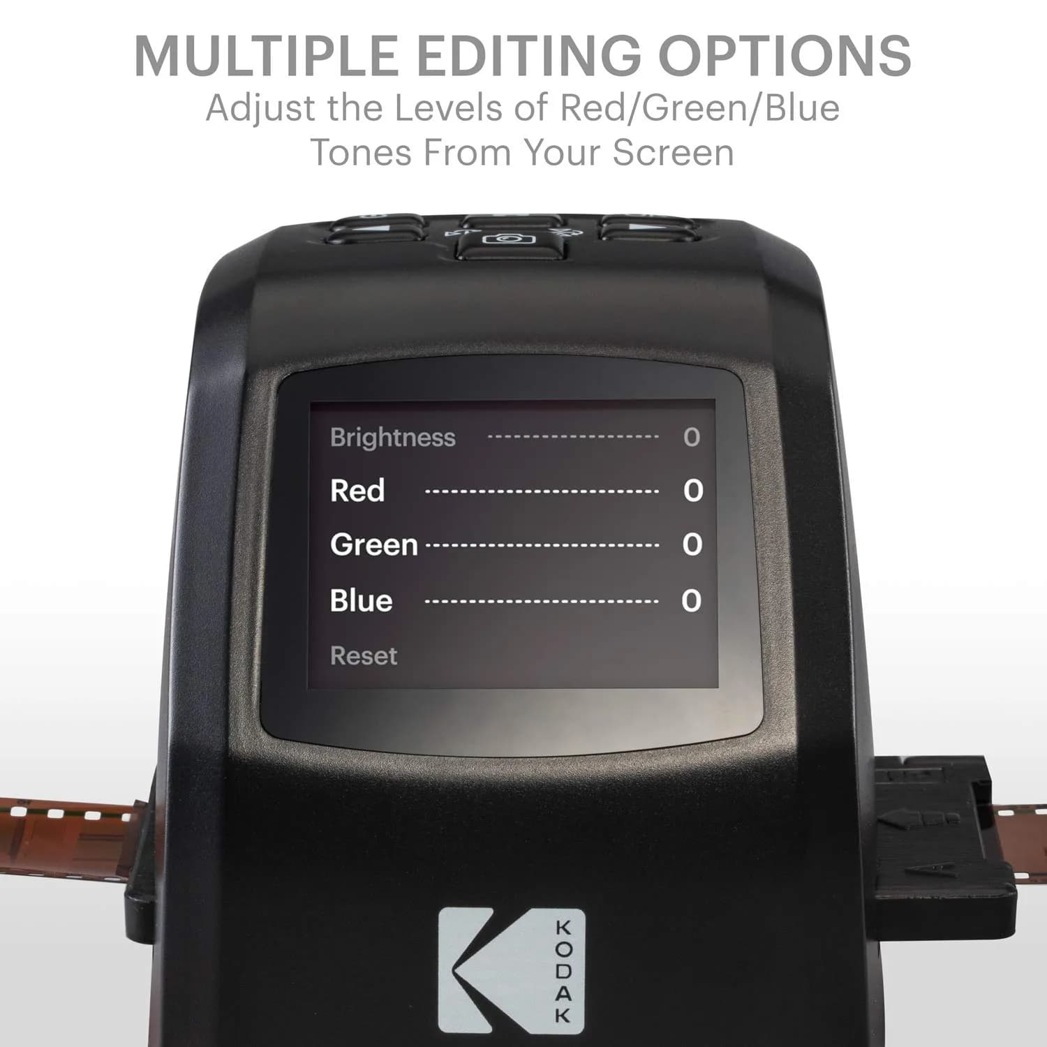 KODAK Mini Digital Film & Slide Scanner, 35mm, 126, 110, Super 8, 2.4" LCD | Scans Negatives & Slides to JPEG - view 5