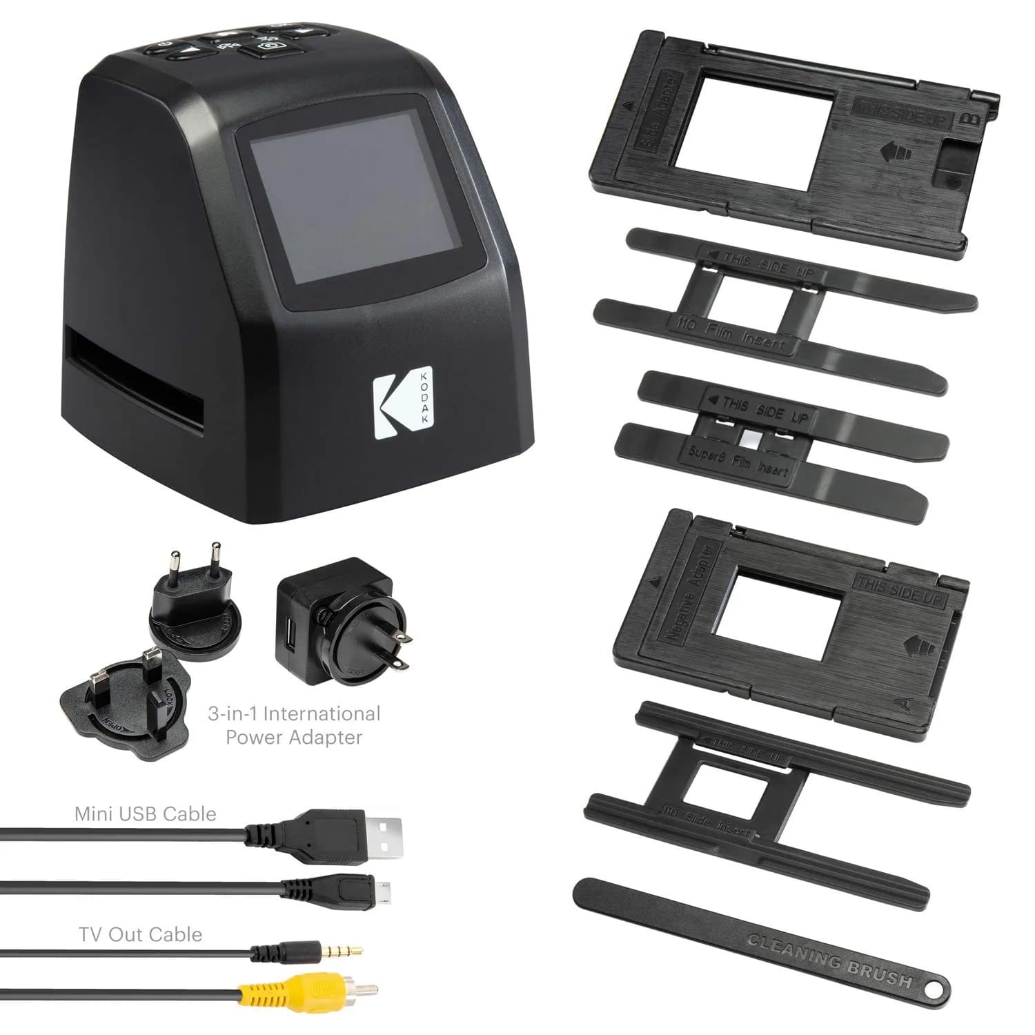 KODAK Mini Digital Film & Slide Scanner, 35mm, 126, 110, Super 8, 2.4" LCD | Scans Negatives & Slides to JPEG - view 6