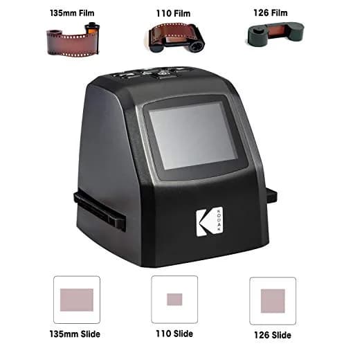 KODAK Mini Digital Film & Slide Scanner, 35mm, 126, 110, Super 8, 2.4" LCD | Scans Negatives & Slides to JPEG thumbnail 9