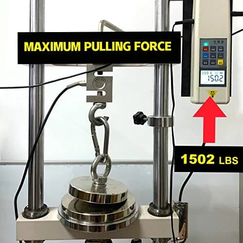 DIYMAG Fishing Magnet 120mm (4.72") 680kg (1500LBS) Pull Force with Countersunk Hole | Heavy Duty Neodymium Rare Earth Magnet for Retrieval thumbnail 4