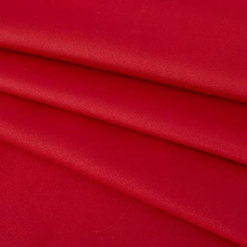 Obstal Red Polyester Tablecloth 153cm x 213cm (60 x 84 Inch) | Waterproof & Stain-Resistant for Festive Dining thumbnail 5