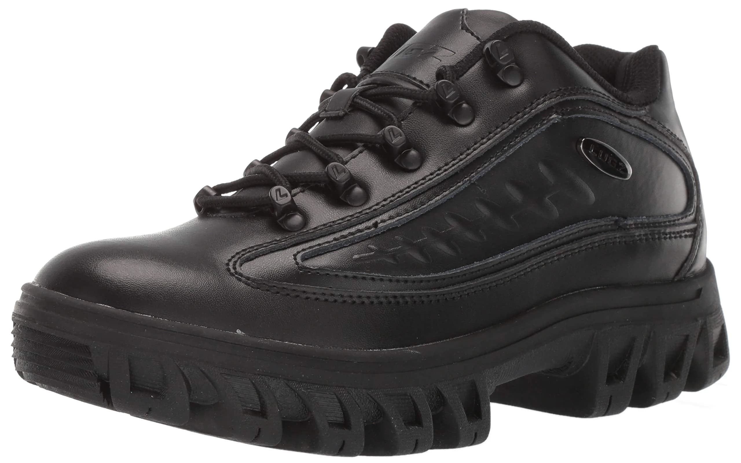 Lugz Women's Dot.Com 2.0 Shoe, Black, 6.5 M US | Casual Fashion Sneakers with Durable Leather