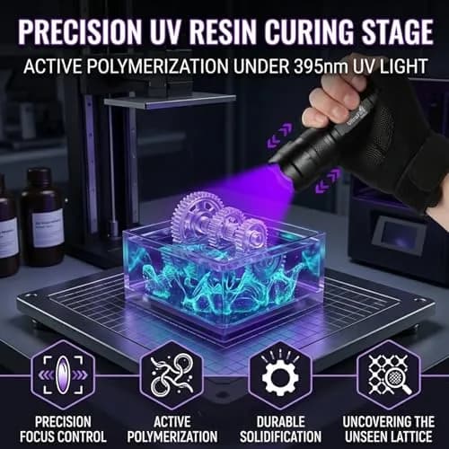 ULTRAFIRE WF-502B UV Blacklight Flashlight - Pack of 2 for Pet Stains & Leak Detection thumbnail 4