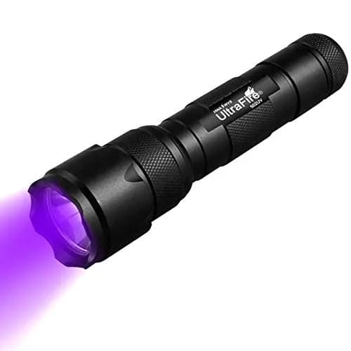 ULTRAFIRE WF-502B UV Blacklight Flashlight - Pack of 2 for Pet Stains & Leak Detection thumbnail 1