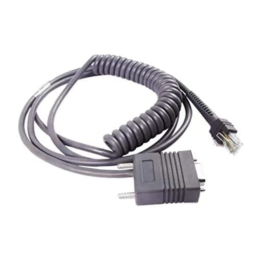 PARTSHE Compatible RS232 Serial Cable for Symbol Barcode Scanner LS2208 LS4208 LS4278 LS7708 LS9208 9ft | Replacement for CBA-R02-C09PAR thumbnail 2