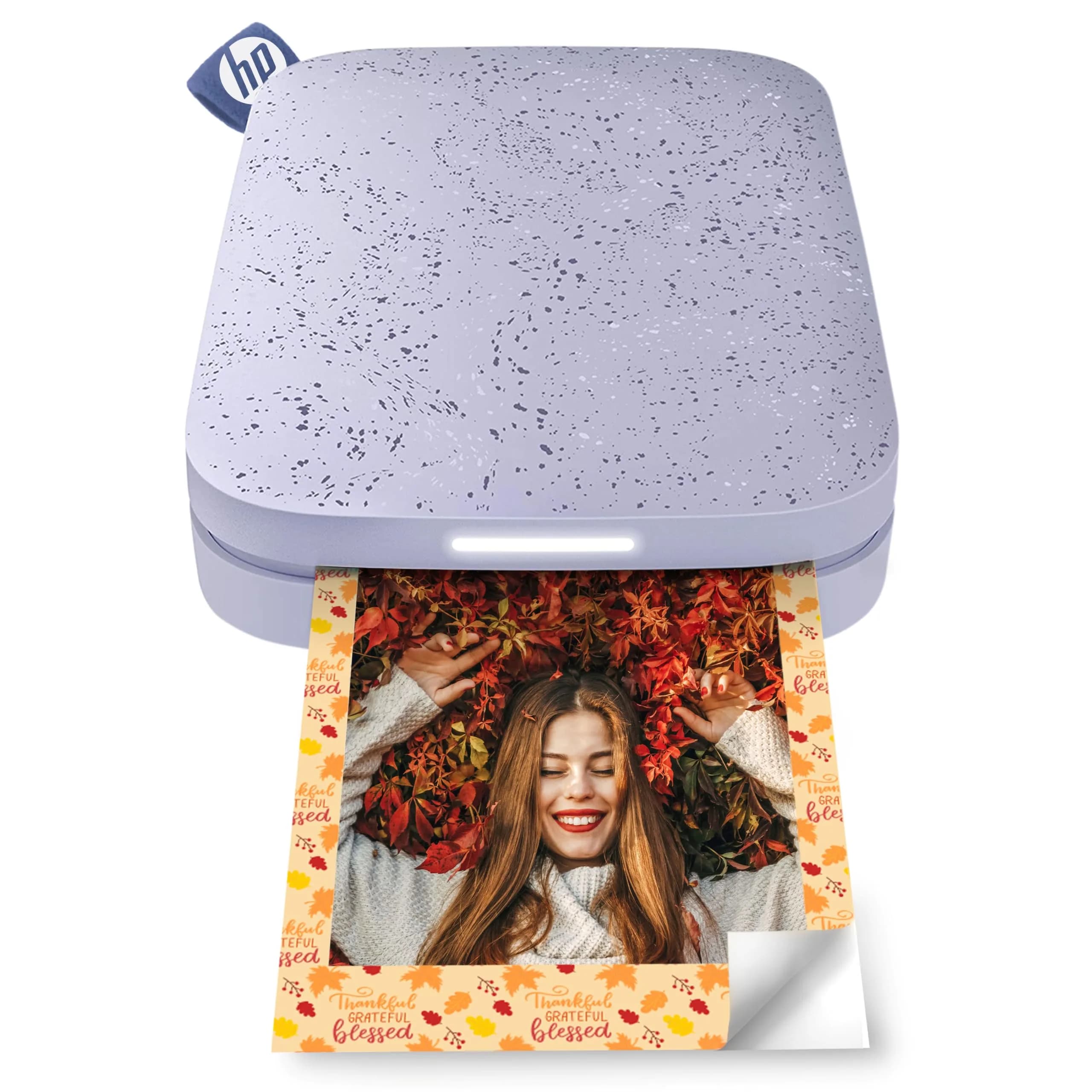 HP Sprocket 2x3 Portable Photo Printer - Purple | Instant Smartphone Color Wireless Printer