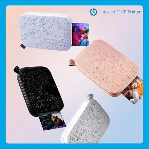 HP Sprocket 2x3 Portable Photo Printer - Purple | Instant Smartphone Color Wireless Printer thumbnail 8