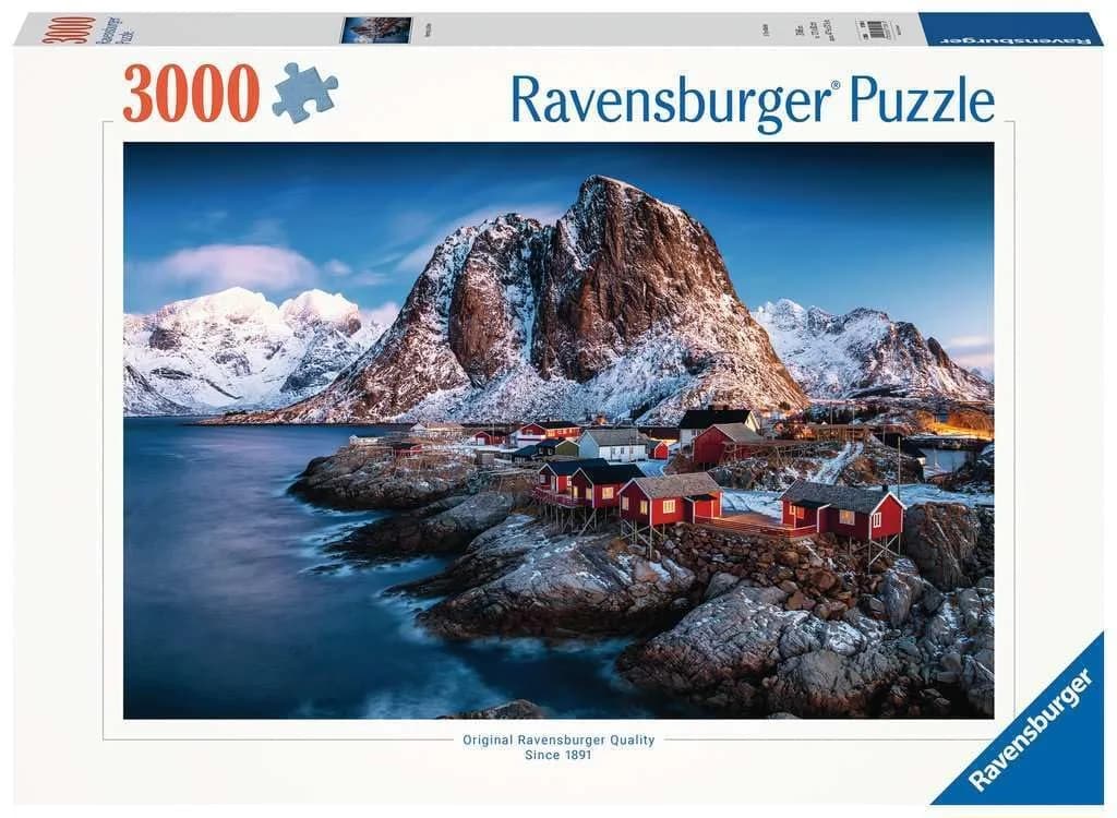 Ravensburger Hamnoy, Lofoten 3000 Piece Jigsaw Puzzle for Adults | 121cm x 80cm (47.6in x 31.5in) — Multicolor