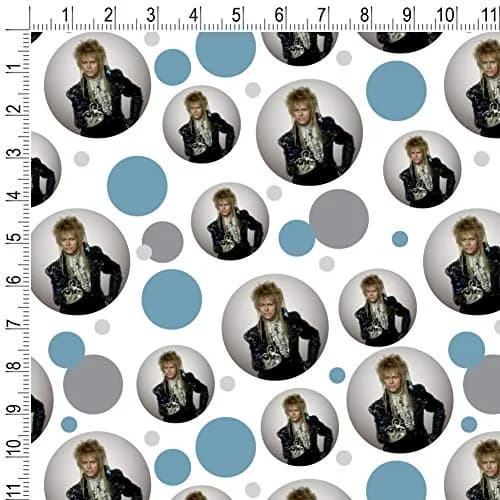 GRAPHICS & MORE David Bowie As Jareth Gift Wrap Roll | Vibrant Labyrinth Design, 76cm x 183cm thumbnail 2