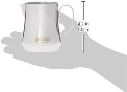 De'Longhi DLSC060 Milk Frothing Jug Stainless Steel 350ml (11.8 oz) | Perfect Cappuccino Foam thumbnail 3