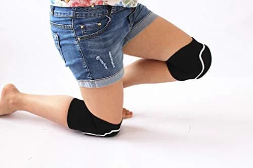 JUMISEE Kids Knee Pad, Anti-Slip Padded Sponge Knee Support for Football Volleyball Dance Skating Basketball (Small, 7-12 years) thumbnail 2