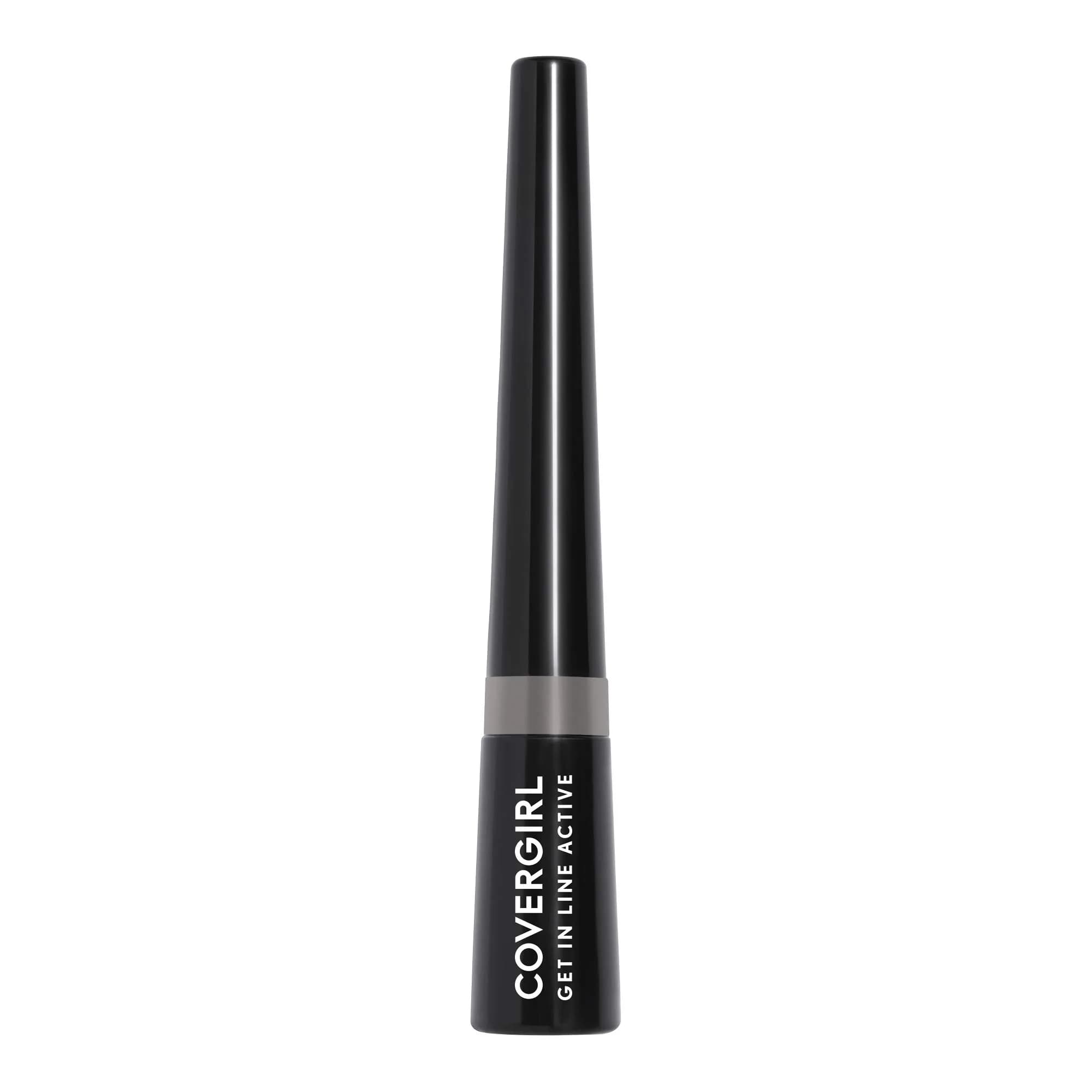 COVERGIRL Get In Line Active Eyeliner Pencil Gray All Day 0.44 Fl Oz (13 ml) | Waterproof & Sweat-Proof — GRAY ALL DAY