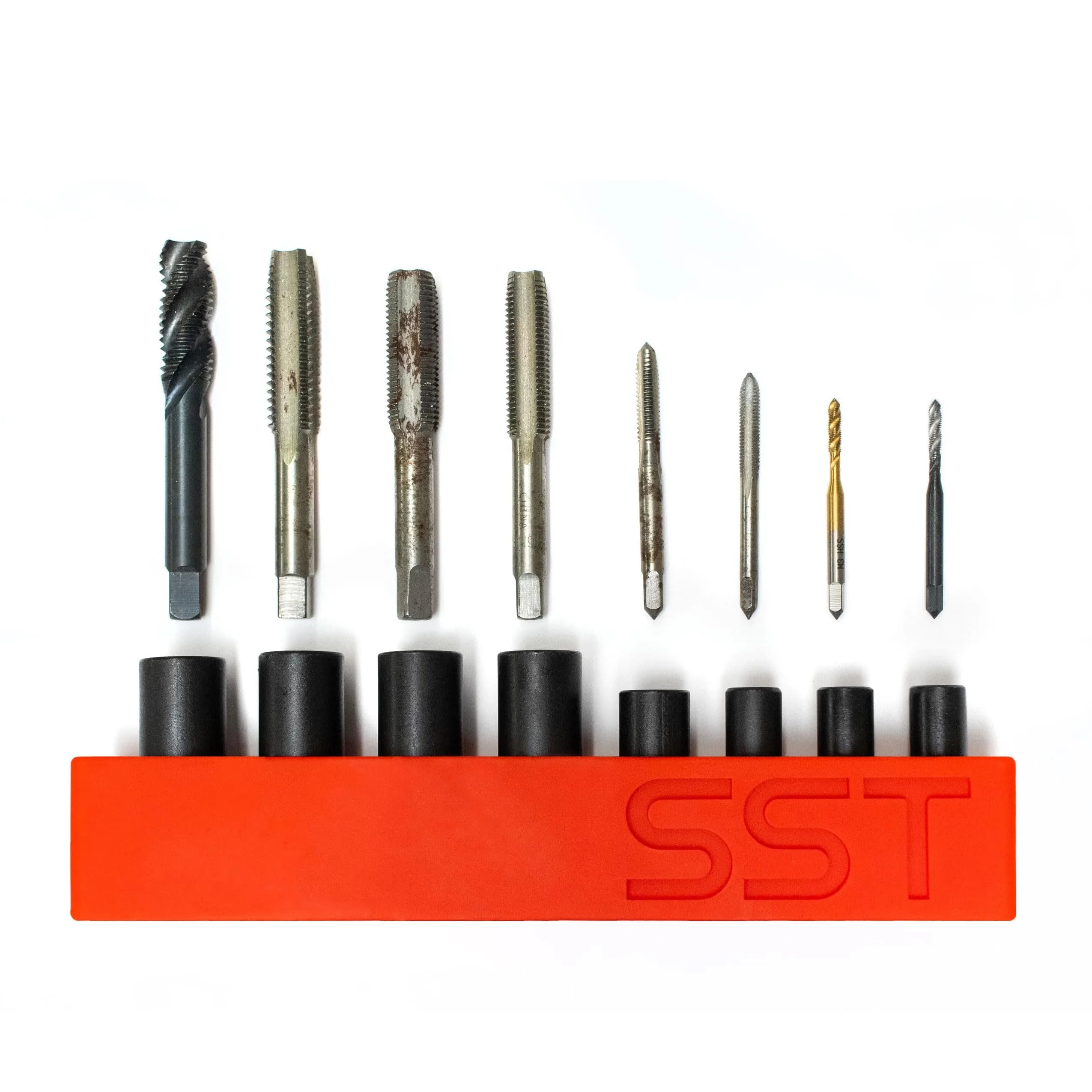 Stupid Simple Tools SST Tap Socket Wrench 8-Piece Adapter Set | Durable, Snug Fit, & Easy Storage (70-120 chars)