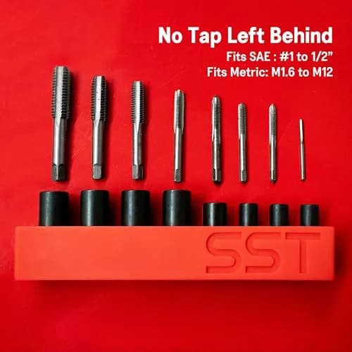 Stupid Simple Tools SST Tap Socket Wrench 8-Piece Adapter Set | Durable, Snug Fit, & Easy Storage (70-120 chars) thumbnail 5