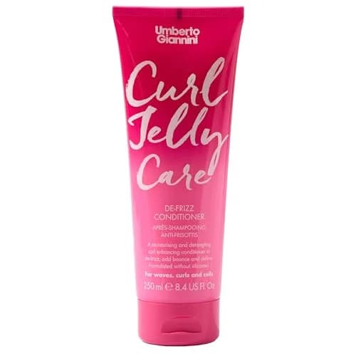 Umberto Giannini Curl Jelly Care Conditioner 250 ml | Vegan & Cruelty-Free De-Frizz for Curly & Wavy Hair thumbnail 1